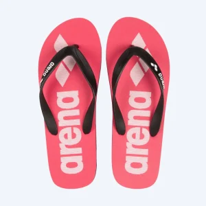 Arena flip-flops för vuxna - Rosa/svart