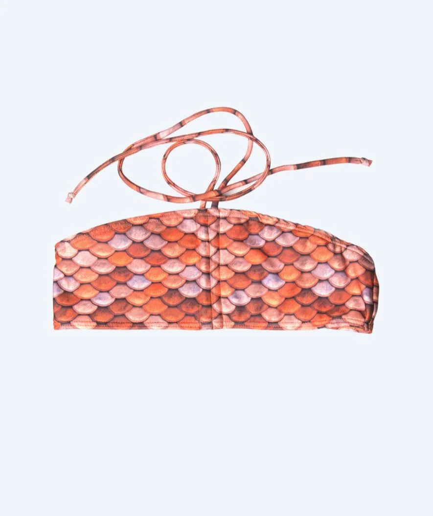 Kuaki Mermaids sjöjungfrubikiniöverdel för barn - Orange - Bild 2