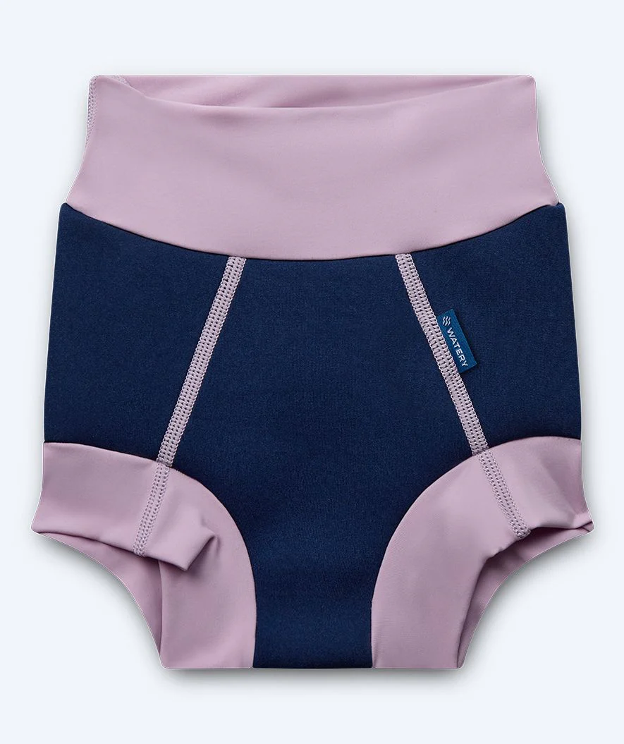 Watery badblöja för barn - Neoprene Swim Nappy - Atlantic Purple - Bild 2