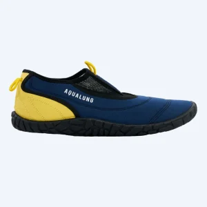 Aqualung neopren badskor för vuxna - Beachwalker XP - Mörkblå/gul
