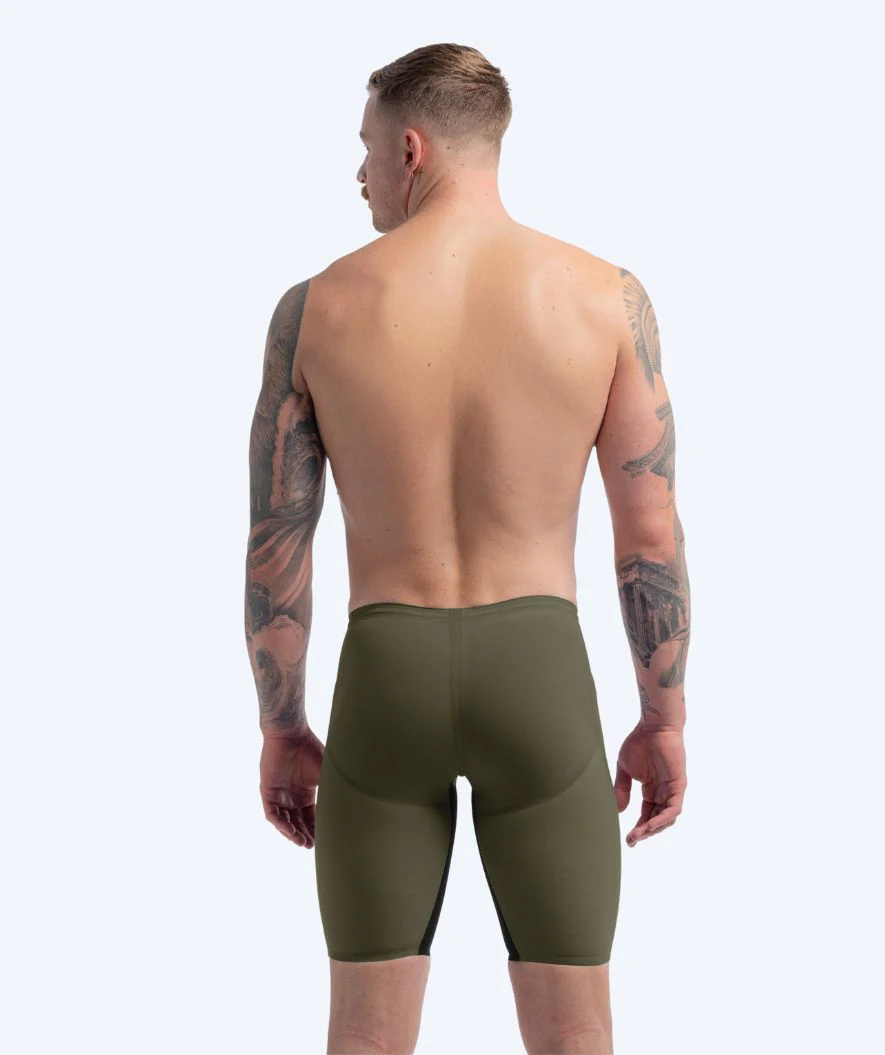 Speedo tävlingsbadbyxor för herr - LZR Pure Valor 2.0 - Grön/svart - Bild 3