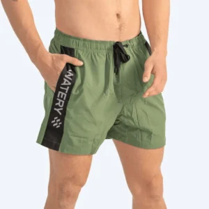 Watery badshorts för herr - Signature Eco - Grön