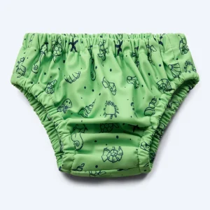 Watery blöjbadbyxor för barn - Foss Lining Nappy - Atlantic Green