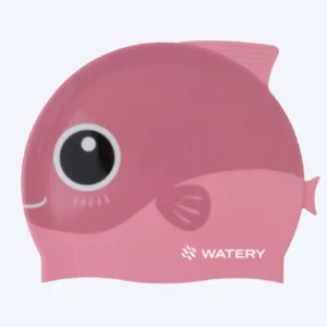 Watery badmössa för barn - Fishi - Pink Fish