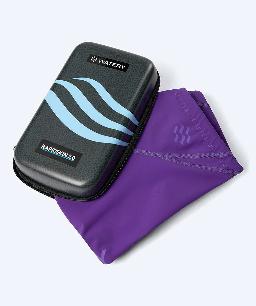 Watery tävlingsbadbyxor för pojkar - Rapidskin 2.0 - Lila - Bild 9