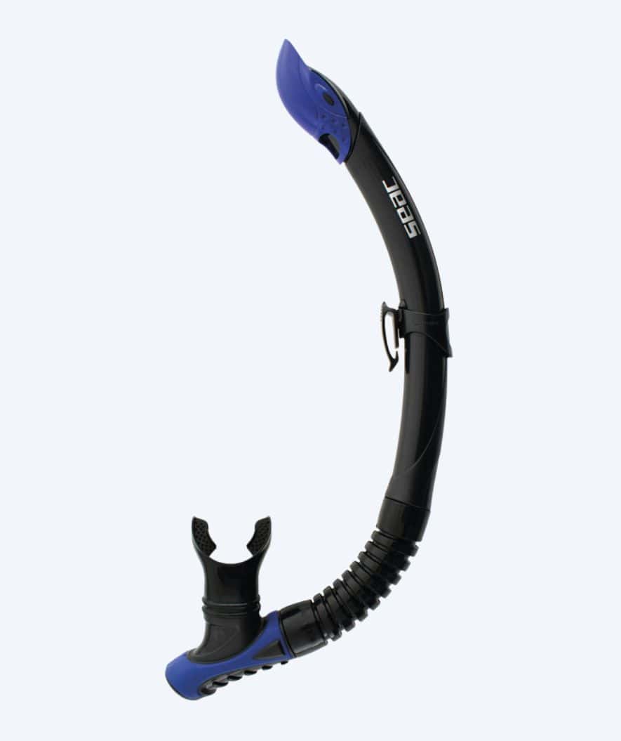 SEAC semi-dry snorkel för vuxna - Reverse - Svart/Mörkblå