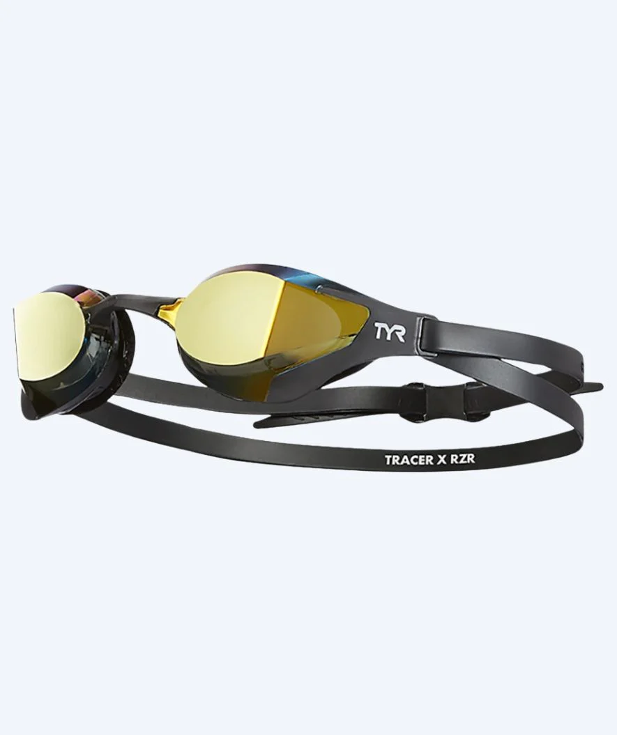 TYR simglasögon - Tracer-X Racing RZR Mirrored - Svart/guld - Bild 2