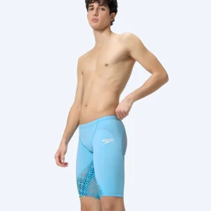 Speedo tävlingsbadbyxor för herr - LZR Ignite - Blå/Orange