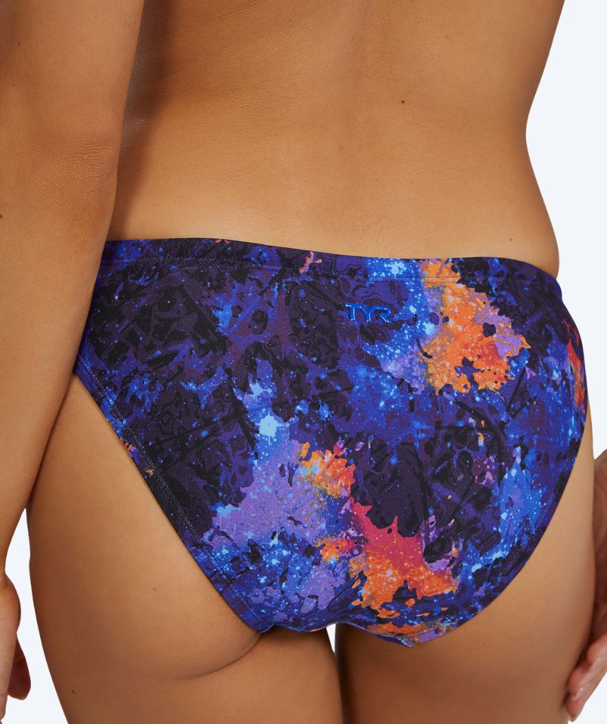 TYR bikiniunderdel för dam - Durafast Elite - Lila/orange - Bild 9