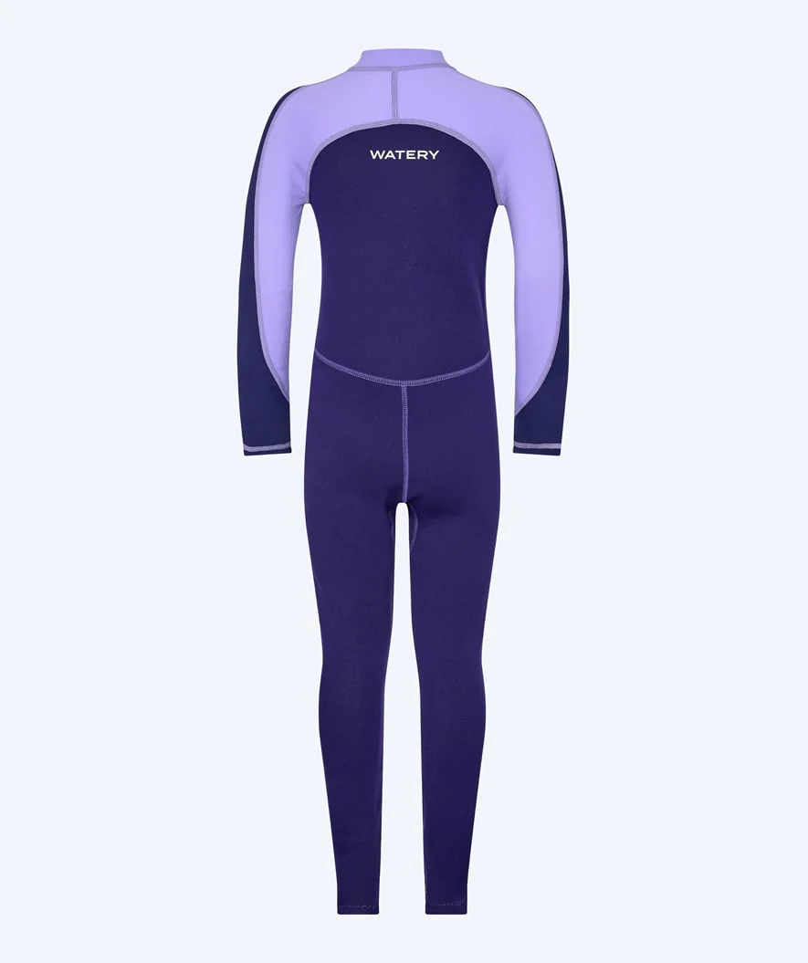 Watery UV-våtdräkt för barn - Calypso Full-Body - Lila - Bild 9