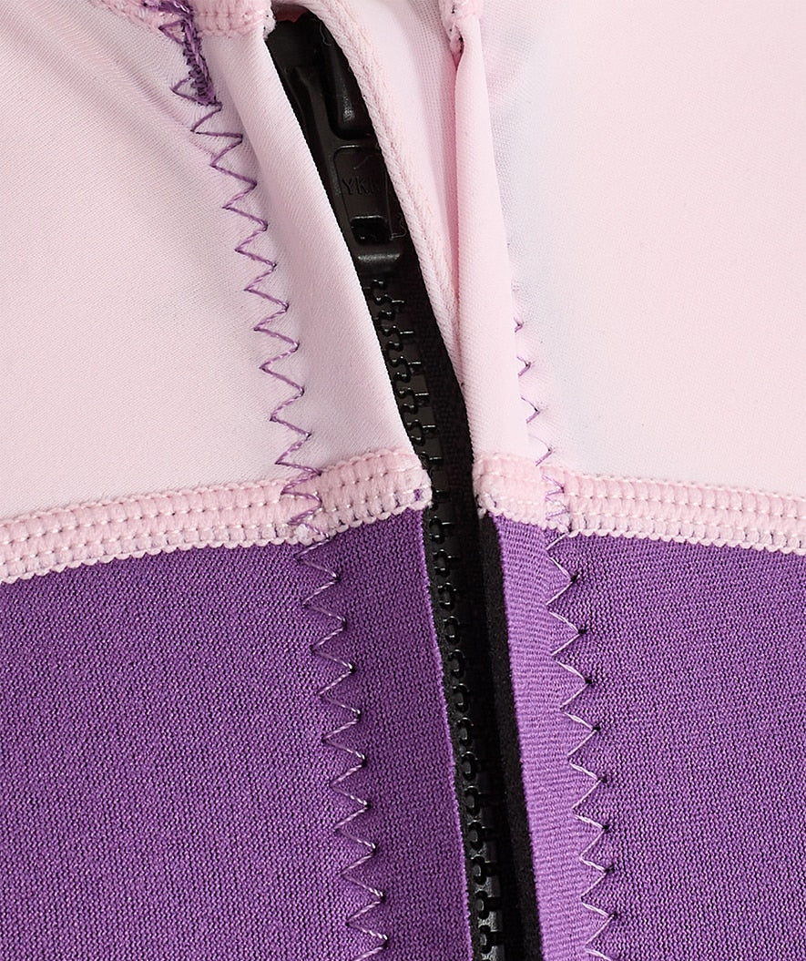 Watery UV-våtdräkt för barn - Calypso Shorty - Lila/Rosa - Bild 8
