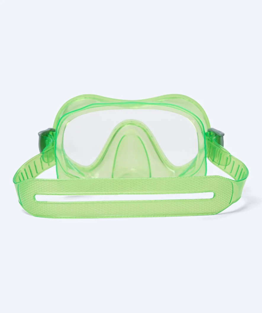 Watery snorkelset för junior (8-15) - Jubal/Fleetwood - Grön/blå - Bild 4