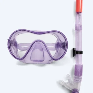 Watery Combo snorkelset för junior (8-15) - Jubal - Lila