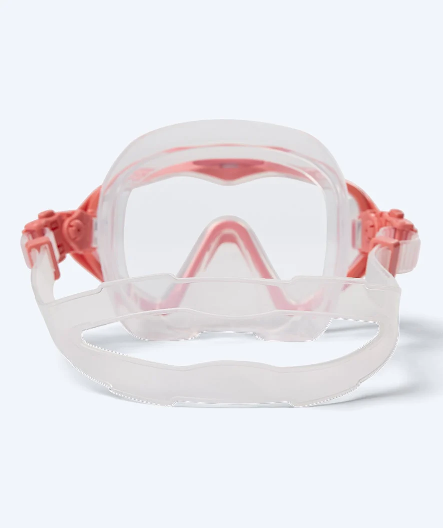 Watery snorkelset för vuxna (från 15 år) - Leach/Breeve - Vit/rosa - Bild 6