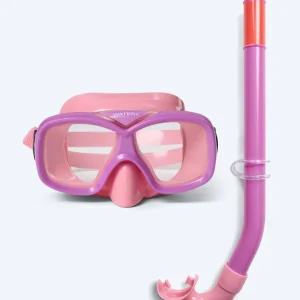 Watery Combo snorkelset för junior (8-15) - Misu - Rosa/lila