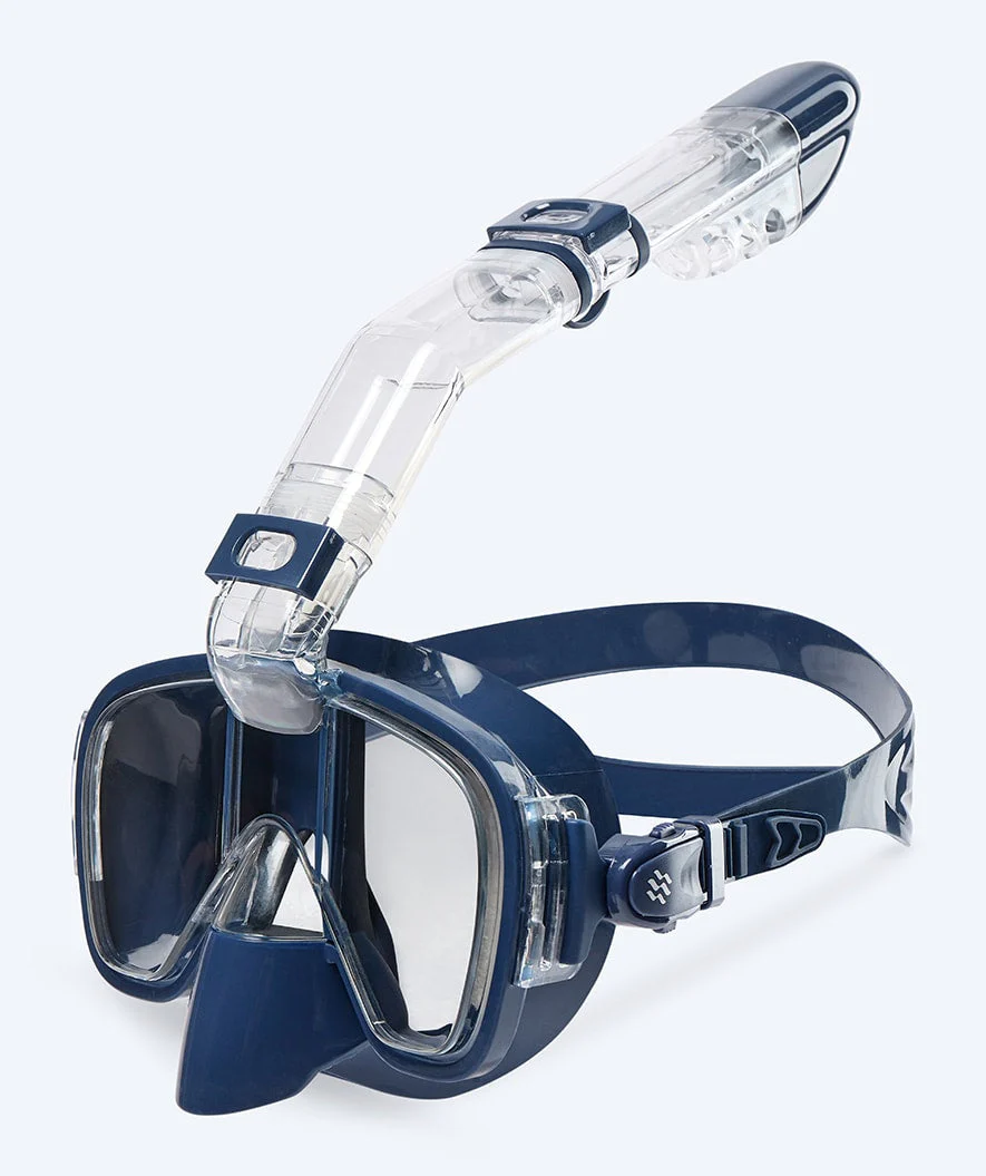 Watery snorkelset för vuxna - Fisher/Pearl - Mörkblå - Bild 3