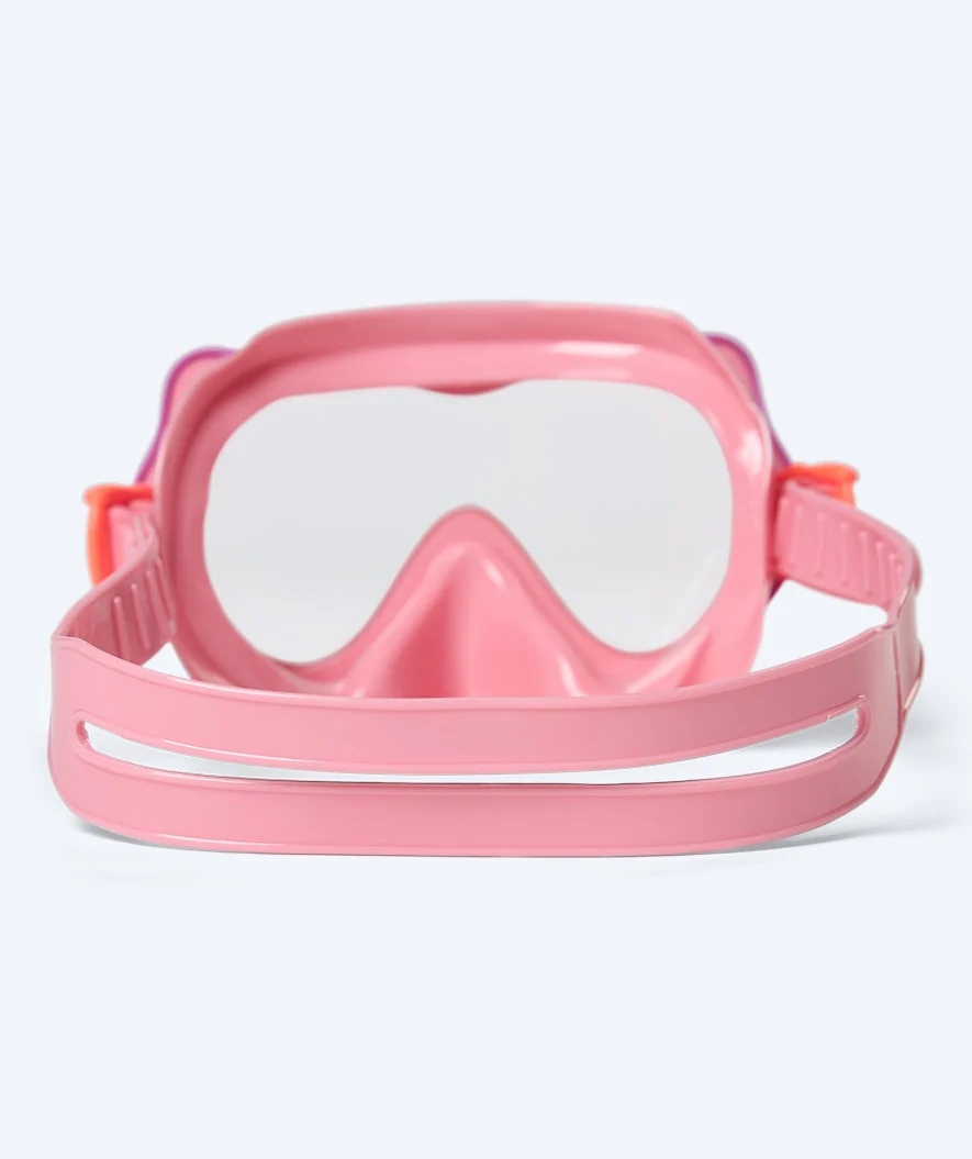 Watery Combo snorkelset för barn (4-10) - Pulina - Rosa/lila - Bild 4