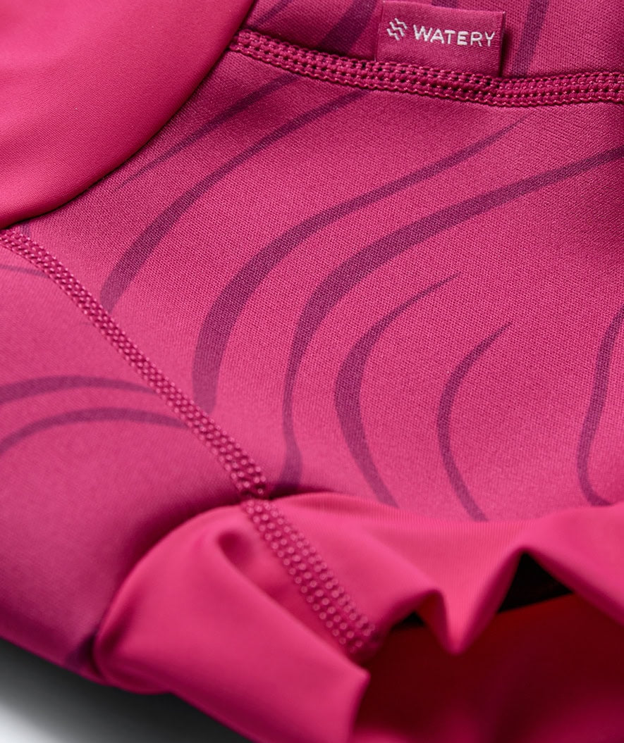 Watery blöjbadbyxor för barn - Neoprene Swim Nappy - Rosa - Bild 4