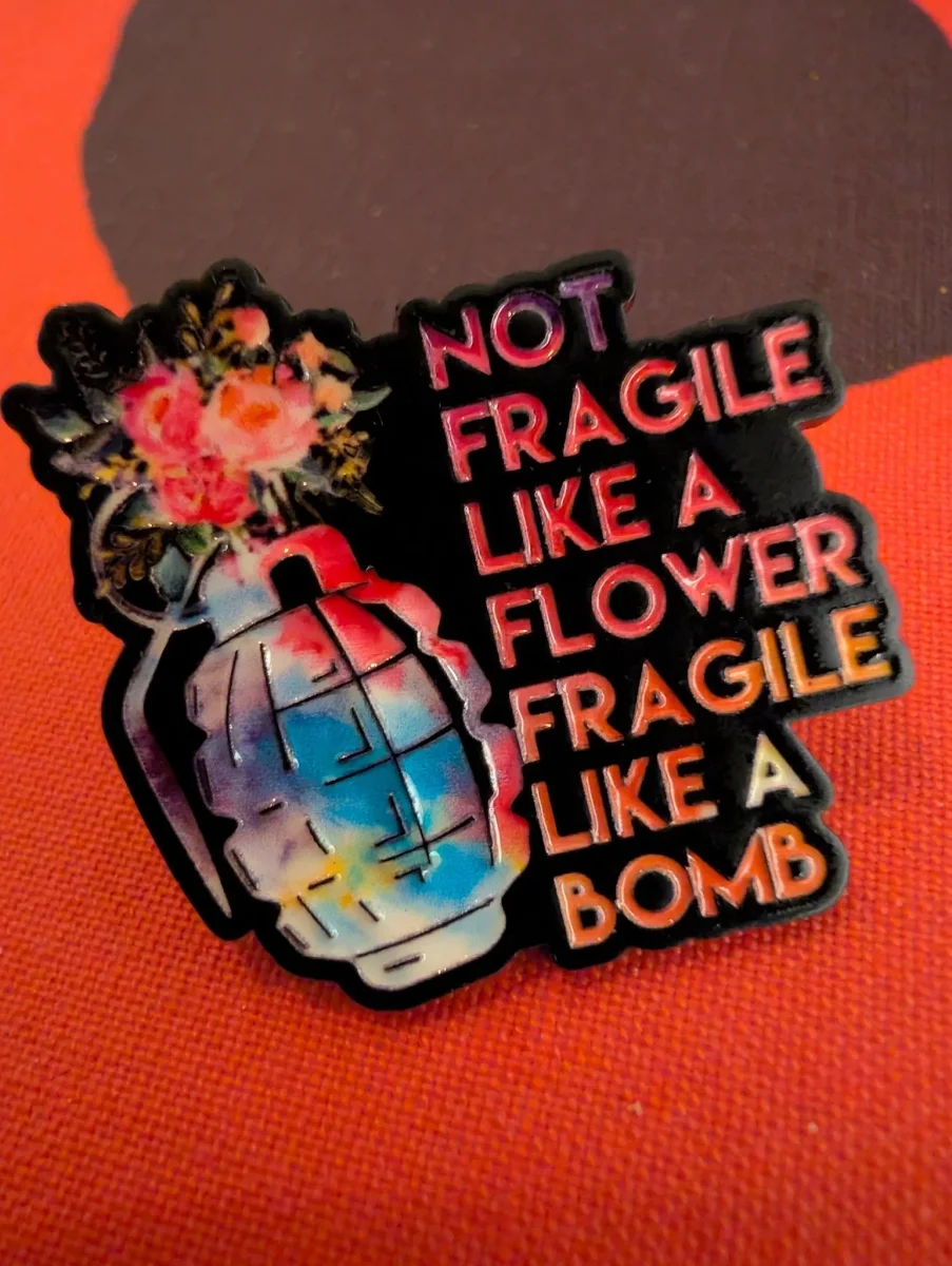 Pin Fragile like a bomb