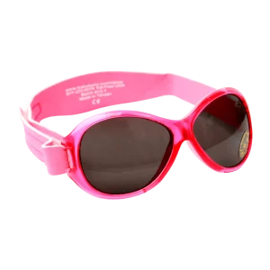 Solglasögon med stora linser - Rosa (Retro Banz Pink)