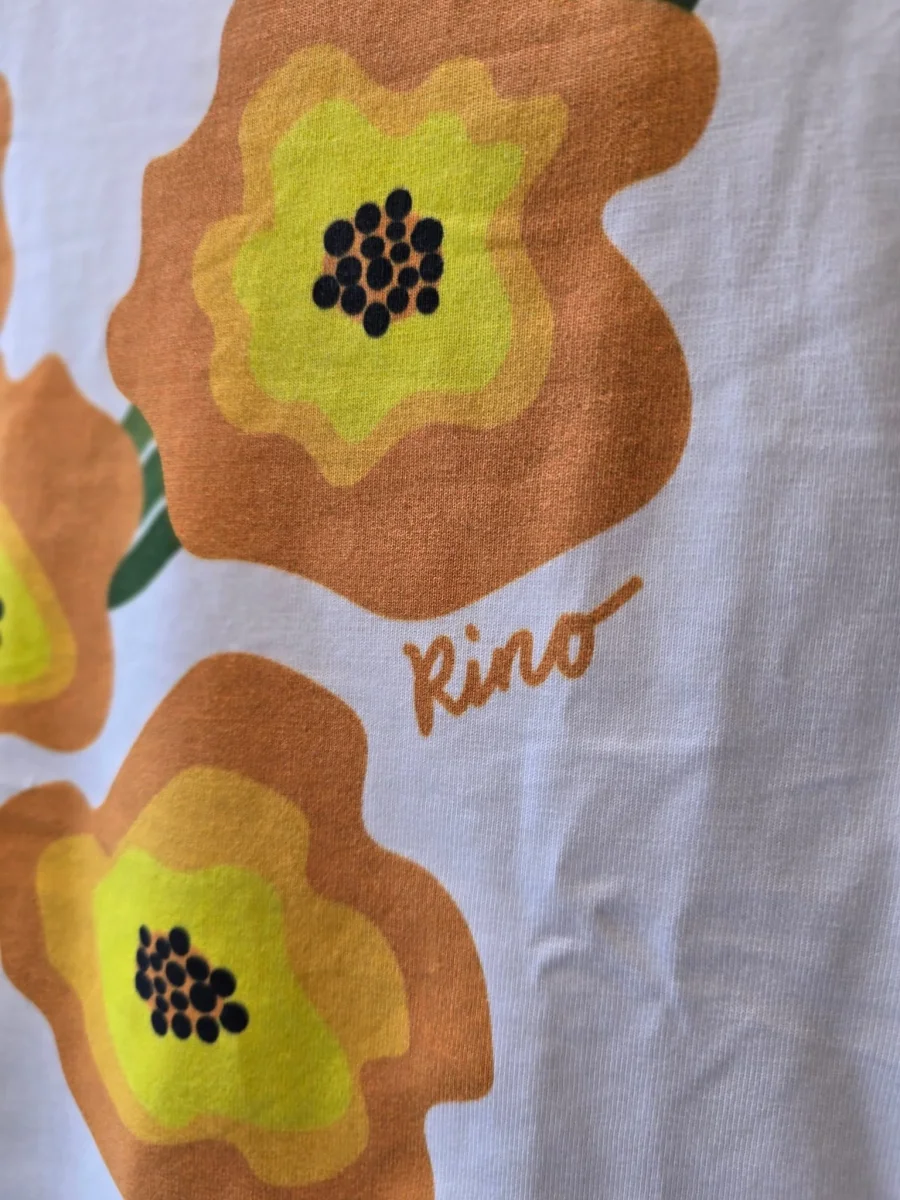 T-shirt casual Papaya | Rino - Bild 3